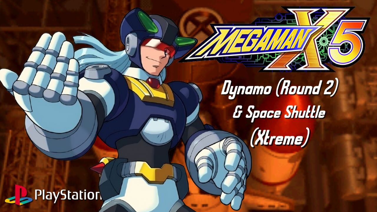 Mega Man X5 - Dynamo (Round 2) & Space Shuttle (Xtreme) ~ PlayStation