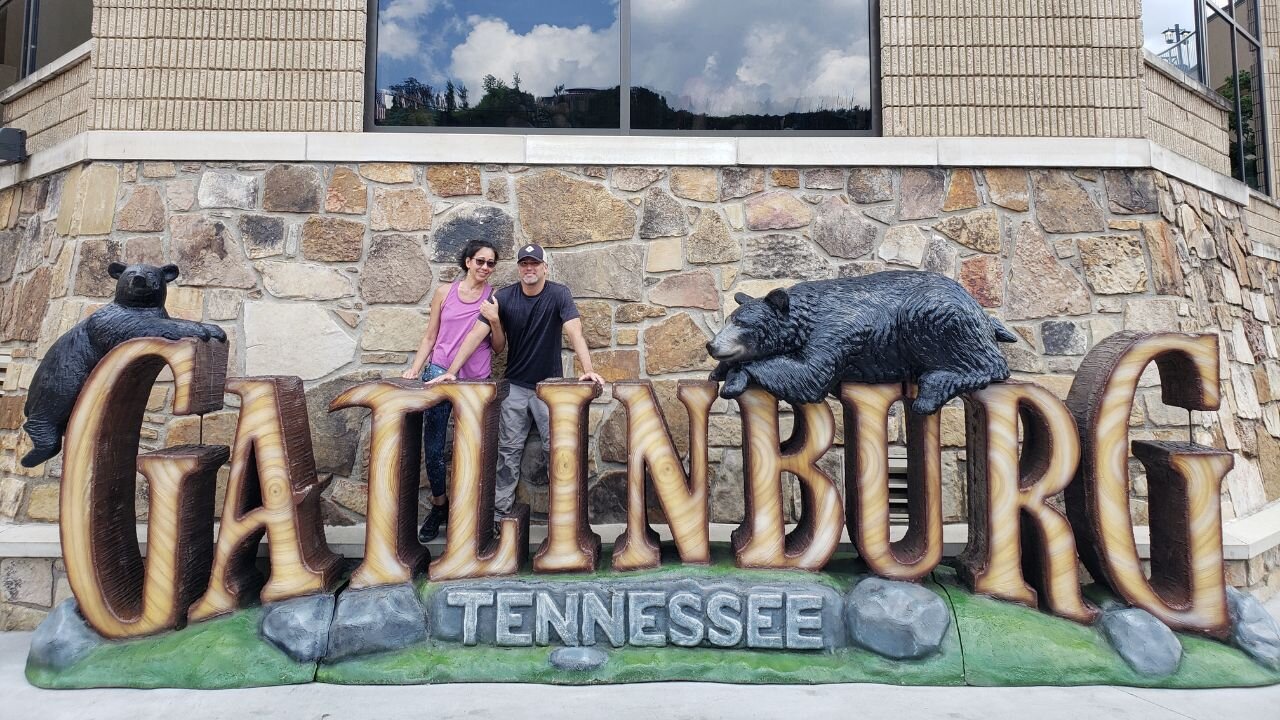 Gatlinburg Space Needle and Exploring the Historic Elkmont in the Great Smoky Mountains