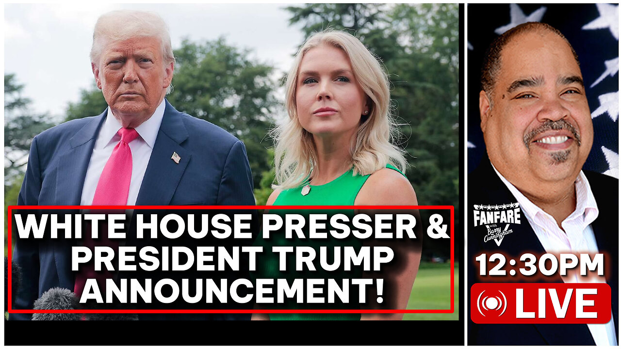 KAROLINE LEAVITT HOSTS WHITE HOUSE PRESS CONFERENCE AND PRESIDENT TRUMP MAKES AN ANNOUNCEMENT!