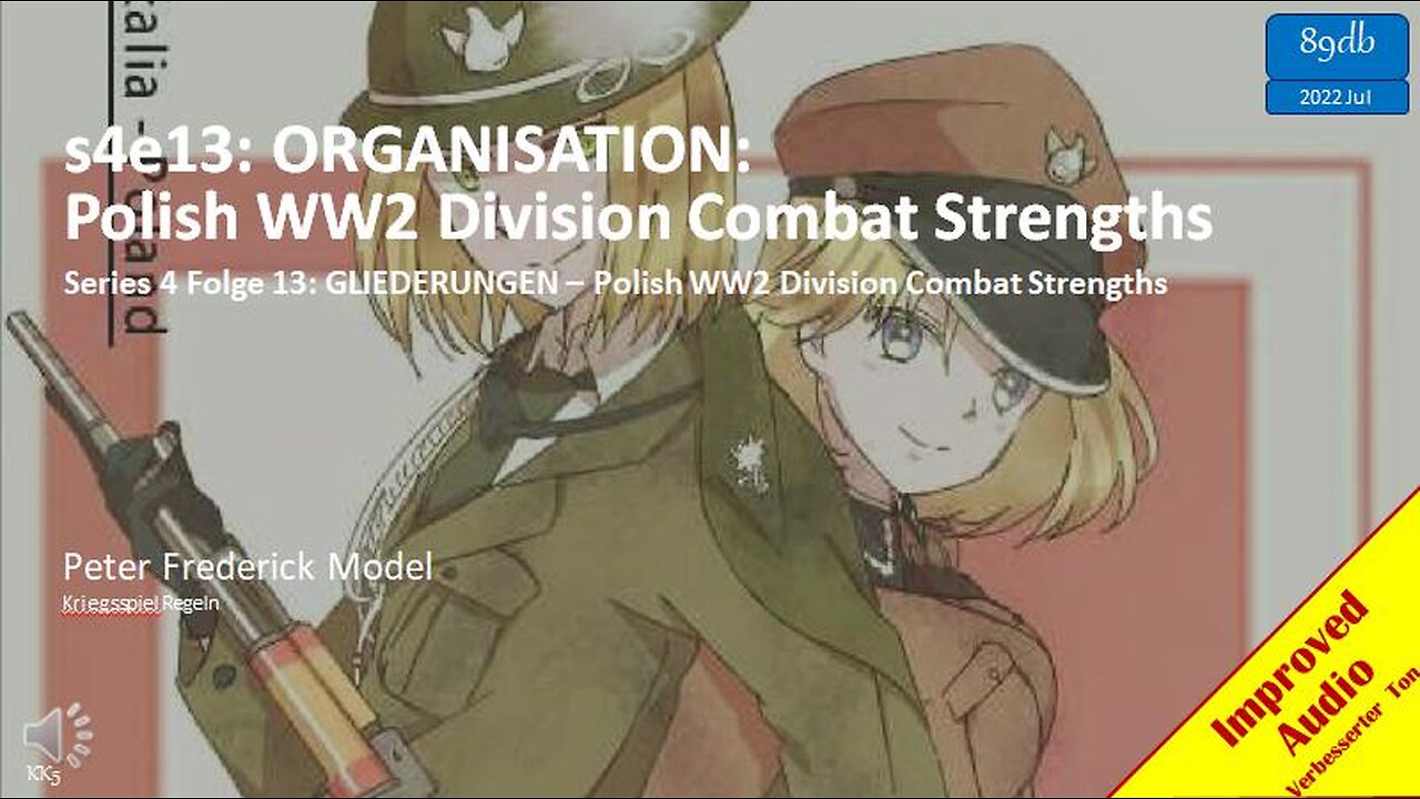 s4e13: ORGANISATION: Polish WW2 Division Combat Strengths