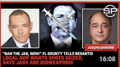 "FL County GOP Requests DeSantis to Ban Vaccines, Claiming Shots are Bioweapons"