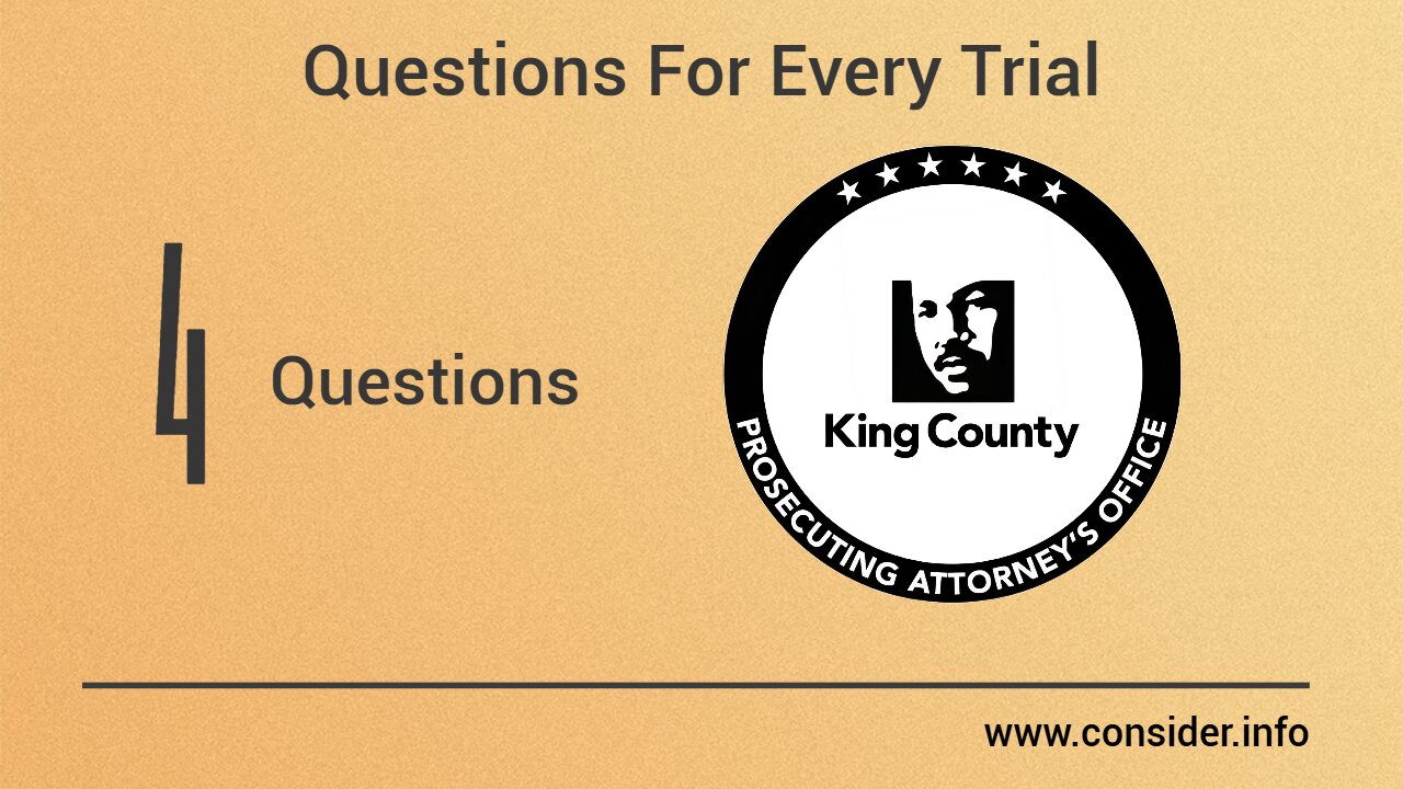 4 Questions For Every Trial by the Defense