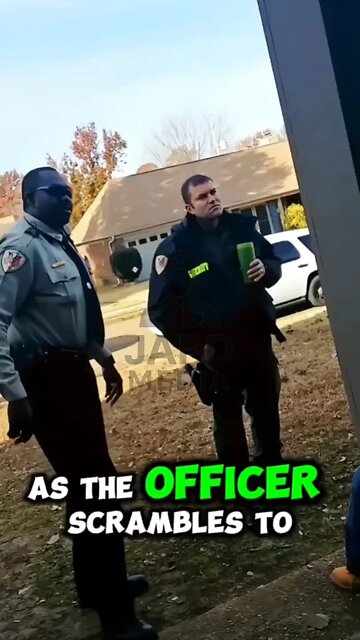 Cops Follow Man Home—What Happens Next Raises Eyebrows #policeofficer #copsoftiktok #japd