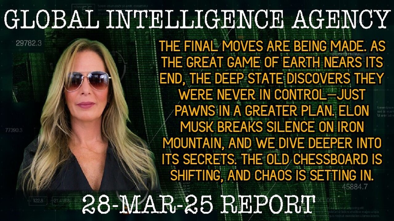 Kim Goguen: Situation Update - Elon Musk Breaks Silence On Iron Mountain, Chaos Is Setting In.