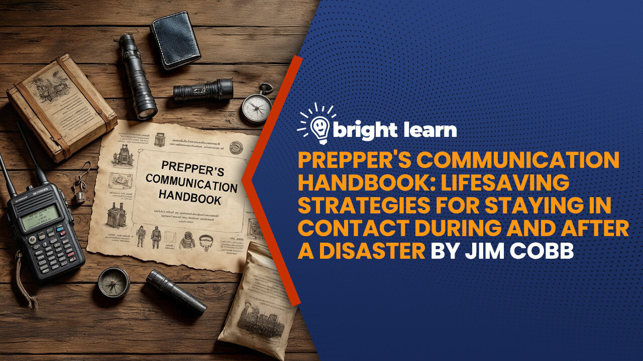 BrightLearn - Prepper's Communication Handbook: Lifesaving Strategies for Staying in Contact During and After a Disaster by Jim Cobb