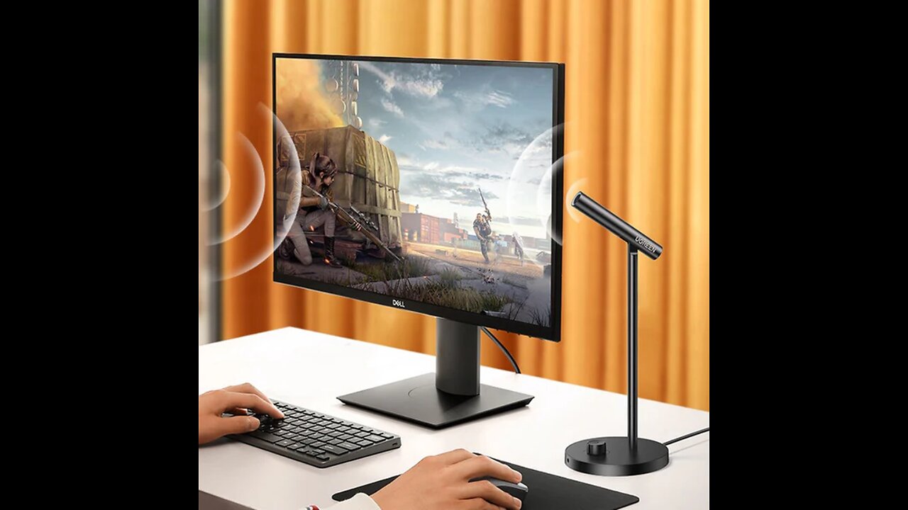 USB Desktop External Intelligent Noise Cancelling Microphone