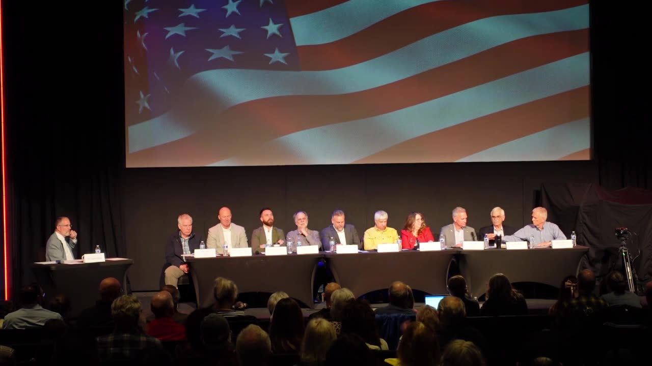 Carl Bjerke at Legislative Wrap-up Town Hall