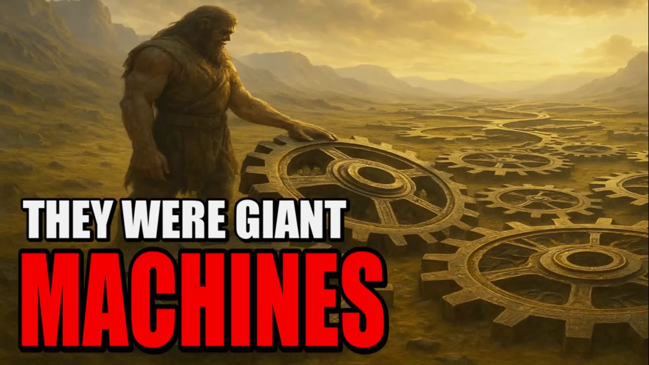 What if Nephilim Giant Machines were Grown