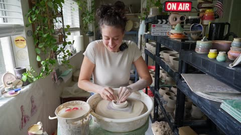 Live 🔴 Swan City Ceramics - Ep. 140 Pottery Livestream