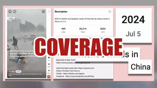 Fact Check: Video Does NOT Show A Hurricane Hitting Springfield Illinois On July 20, 2025 -- China