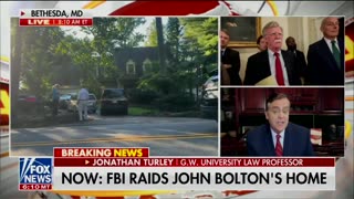 Legal expert Jonathan Turley says the FBI investigation into John Bolton could result in YEARS