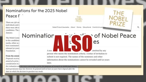 Fact Check: NO EVIDENCE The Nobel Committee Removed Trump's Name From Peace Prize Nominee List