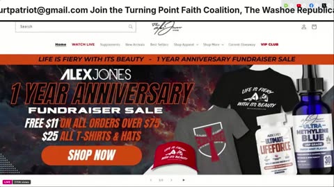 Alex Jones, Info Wars, 09/17/2025
