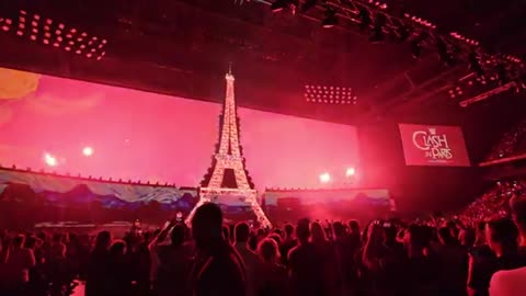 WWE CLASH IN PARIS 2025 PYRO INTRO HD