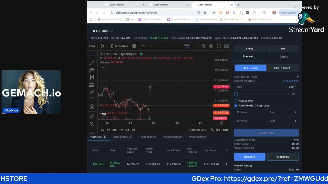 On-Chain Leverage Trading on Gemach GDex.Pro w/ The Epic of GigaNiga