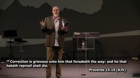 Lessons Of Correction For Protection Against Self Sabotage