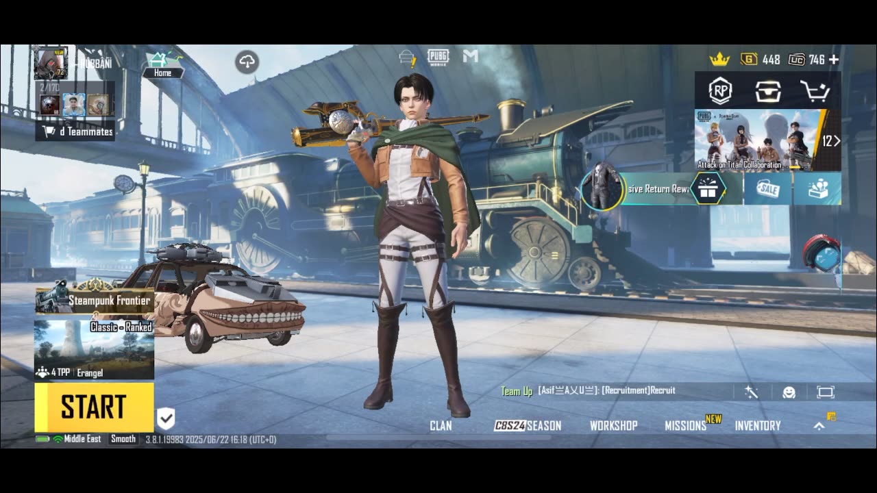 PubgMobile LiveStream New Update #RubbanisPremium