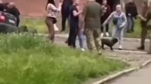 👥✊ Ukraine Russia War | Cherkasy Residents Chase Away Military Recruiters | RCF