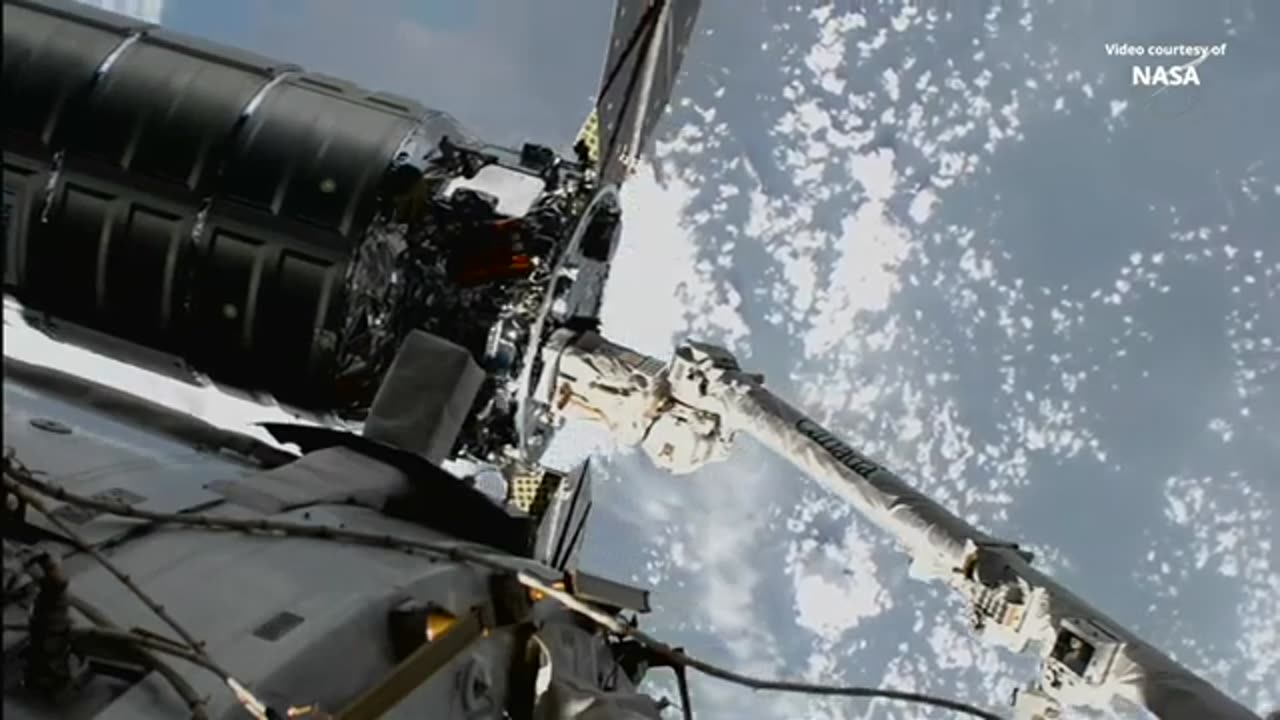 Northrop Grumman NG-23 Cygnus XL Cargo Spacecraft Arrives At The ISS