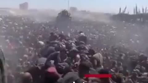 The UN insists on trucks entering this way into Gaza