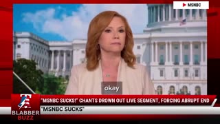 “MSNBC Sucks!” Chants Drown Out Live Segment, Forcing Abrupt End