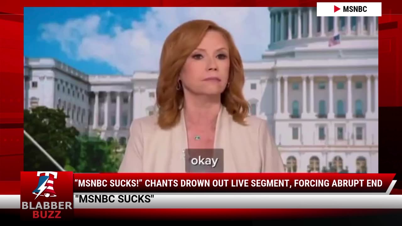 “MSNBC Sucks!” Chants Drown Out Live Segment, Forcing Abrupt End