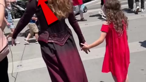 A Glitch In The Matrix Caught On Camera At Disneyland #shorts