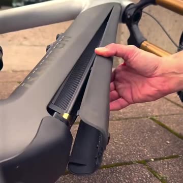 An Electric Bike With A Foldable Easier-To-Swivel Hinge To Lock And