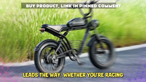 KICKWEY K7 Electric Bike 1500W Motor 48V 23AH Battery 20”Fat Tire Electric Bike