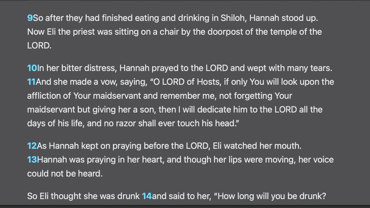 1 Samuel 1