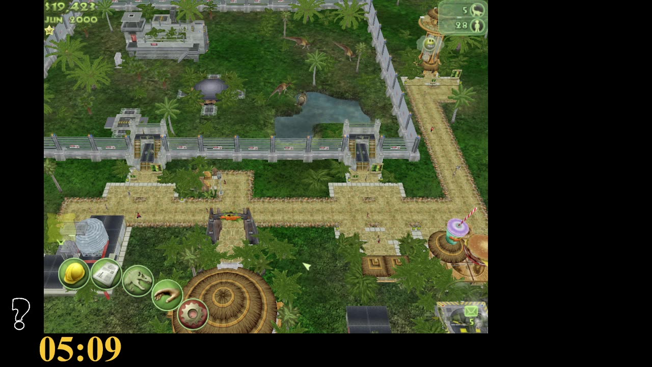 Jurasic Park: Operation Genesis until it crashes