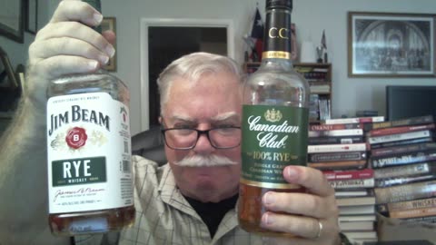 Canadian Club 100% Rye v. Jim Beam Rye (White Label) National Rye Tourney#6