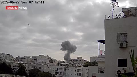 Iranian missile attack on Israel
