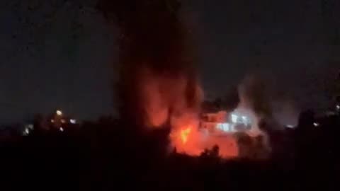 The IDF confirms carrying out airstrikes in Lebanon this evening, saying it targeted military