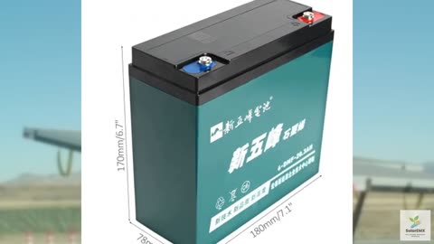 YC Yier 5 Pack 12V 20Ah Rechargeable SLA AGM Battery 6-DZF-20 6-DMF-20 6DZM20 6-