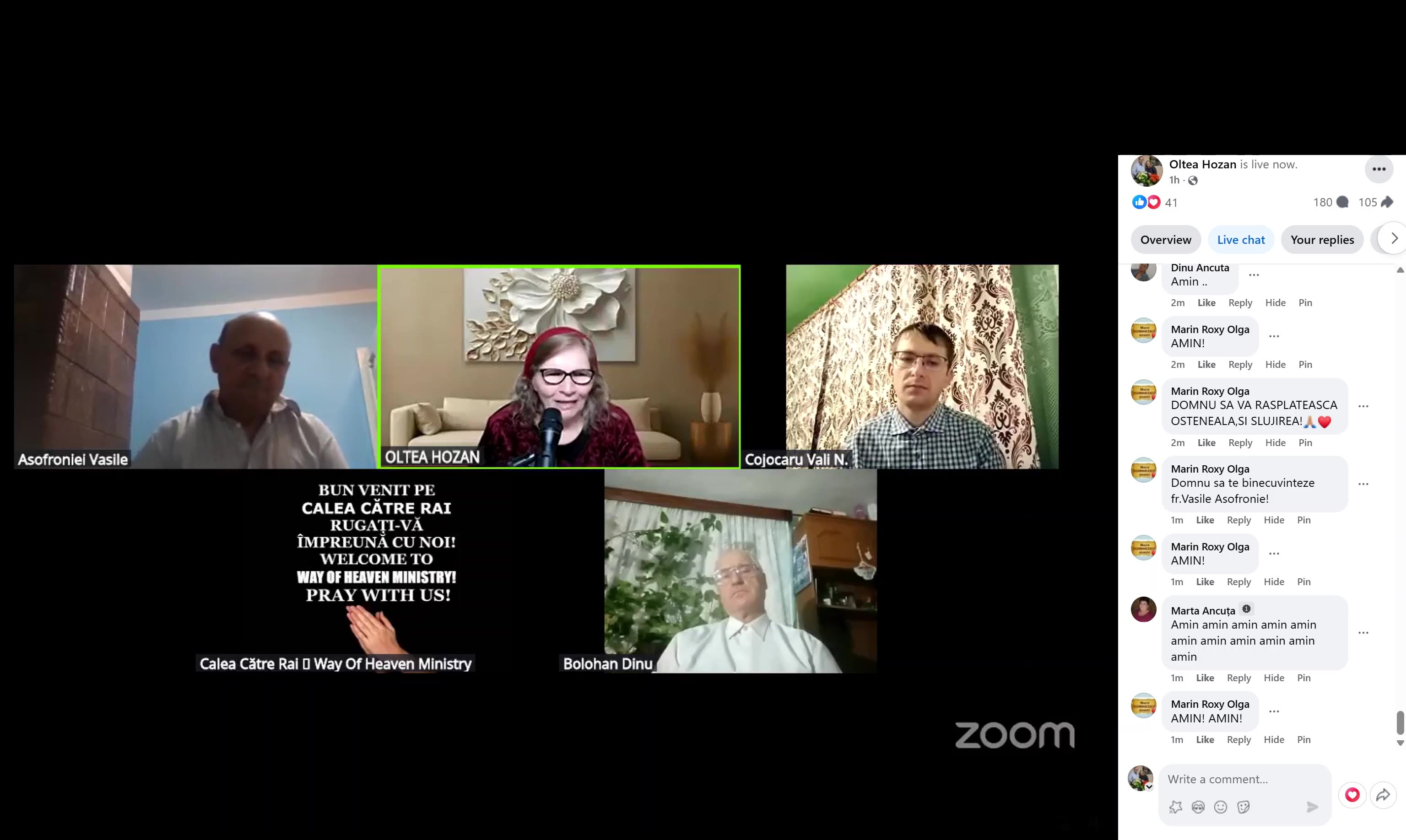 CALEA CĂTRE RAI🍁PĂRTAȘIE LUNI/WAY OF HEAVEN MINISTRY MONDAY FELLOWSHIP ~LIVE~1 DECEMBRIE, 2025