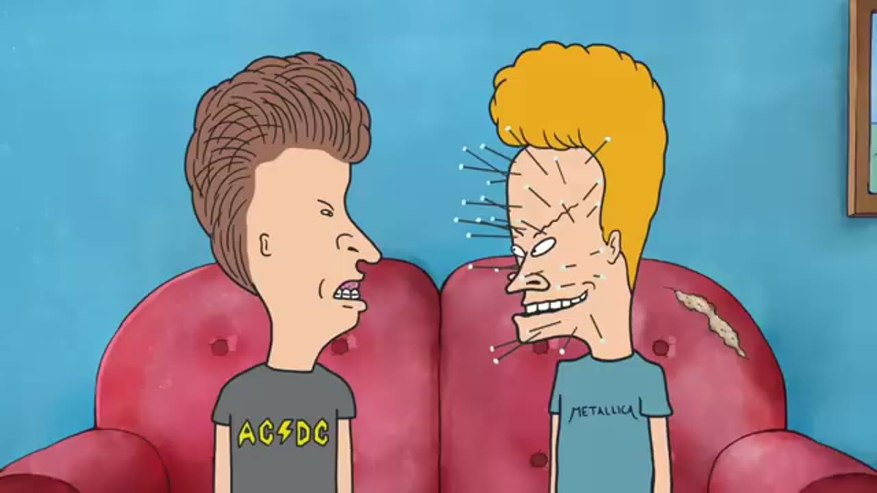 Beavis and Butthead Beavis needles