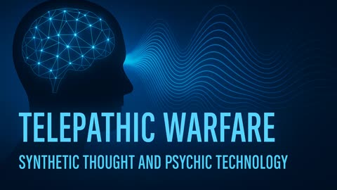 📰 Part 8 – Telepathic Warfare: Synthetic Thought and Psychic Technology