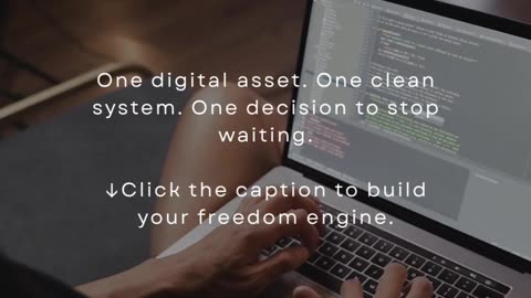 One digital asset. One clean system. One decision to stop waiting.