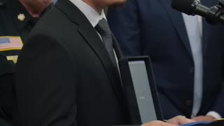 From the Oval Office President Trump Presents Medals of Sacrifice