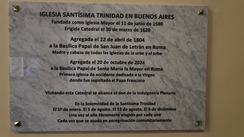IGLESIA SANTISIMA DE TRINIDAD BUENOS AIRES ARGENTINA