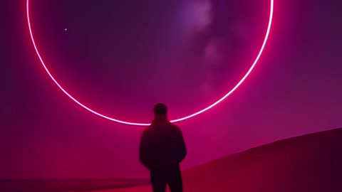 The sun turned pink, and everything turned pink