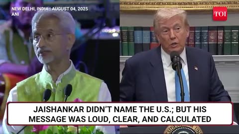 Jaishankar’s_FIERY_Attack_On_Trump_Over_Tariff_Threats_To_India___‘World_Not_Ruled_By_Few’