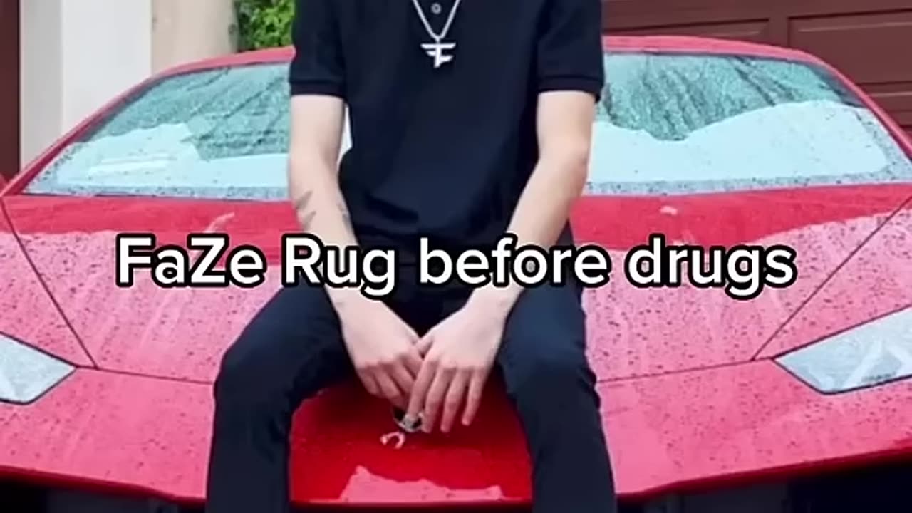 Faze Rug before and after drugs