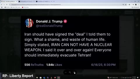 “Trump Throws Tulsi Under The Bus For 'Regime Change' War On Iran“