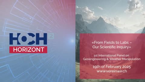 1st International Panel on Geo Engineering & Weather Manipulation NL