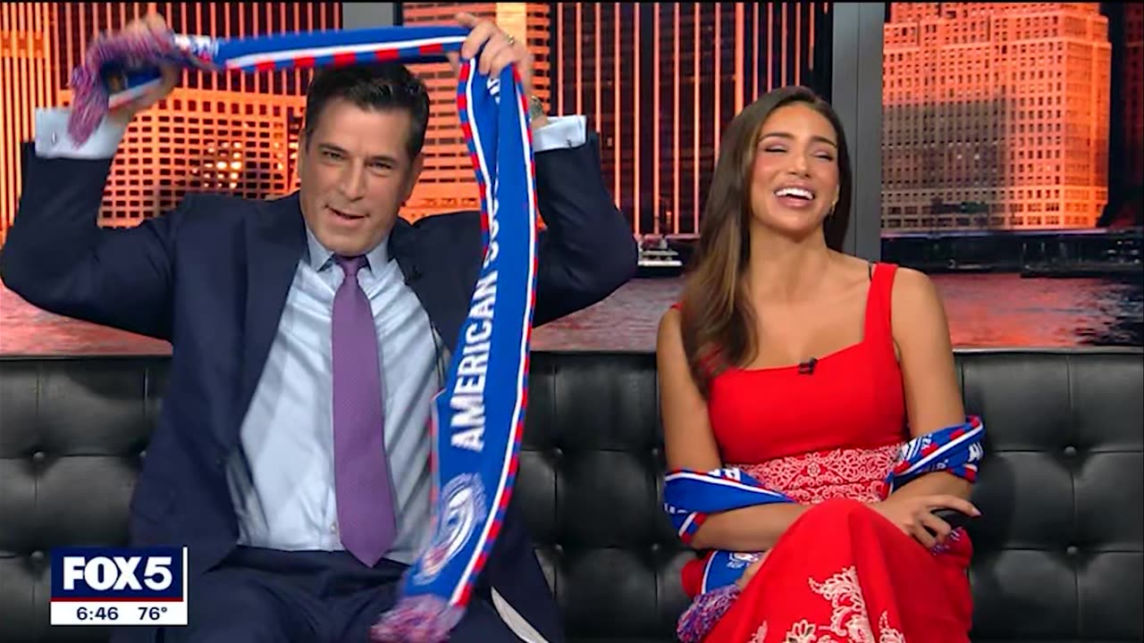 Fox 5 featured my brother Jim Kilmeade's new soccer team