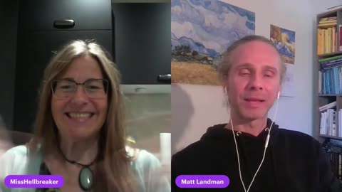 HLB ep. 27: Matt Landman and MissHellbreaker Live: 2 humanitarians and activists
