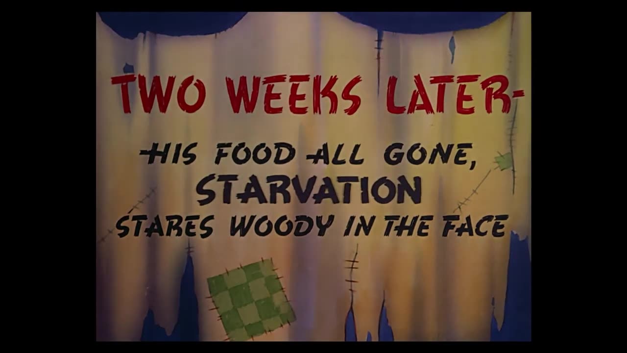 Woody Woodpecker in Pantry Panic