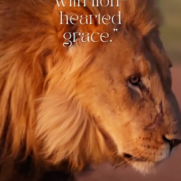 lion hearted Grace